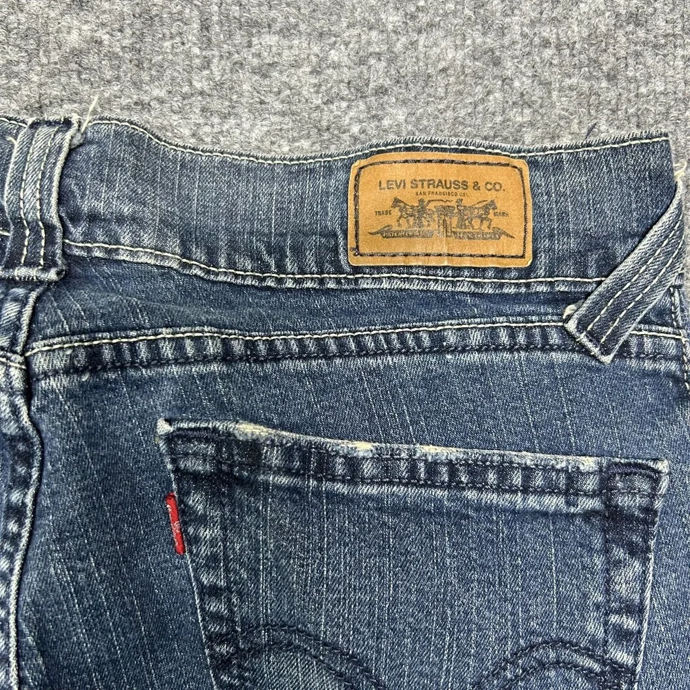 Levi's 504 Low Skinny Jeans Men's Blue‎ Denim Pockets Classic Zip Fly - 31x33